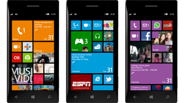 Windows Phone 8 terminales