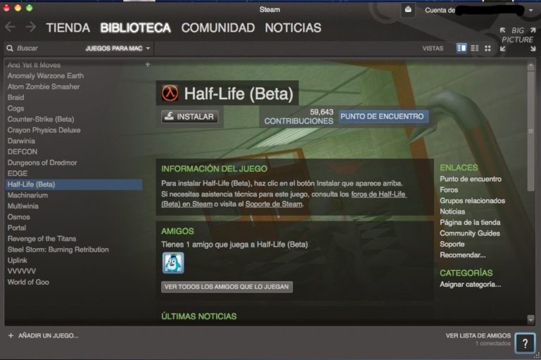 Half-Life for mac download