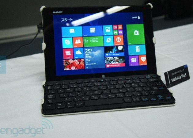 Sharp Mebius Pad, tablet IGZO con Windows 8