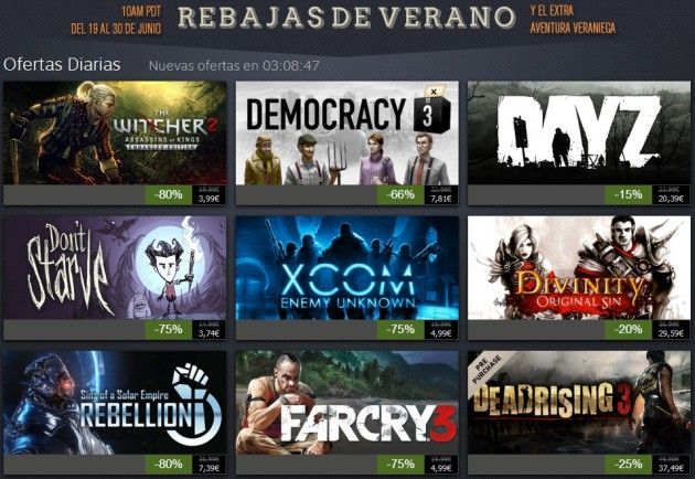 rebajas de verano de Steam