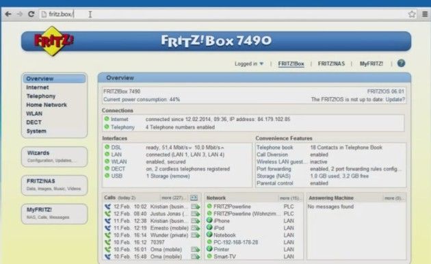 actualizar tu FRITZ!Box