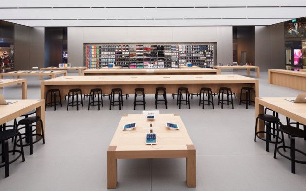 la Genius Bar de una Apple Store