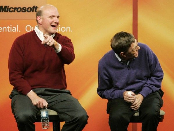 Bill Gates y Steve Ballmer