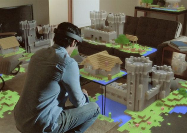 HoloLens, el motivo de por qué Microsoft compró Minecraft