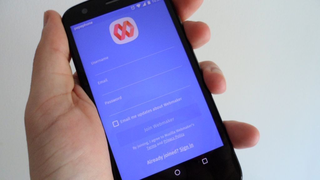 Mozilla lanza una app de Webmaker para Android