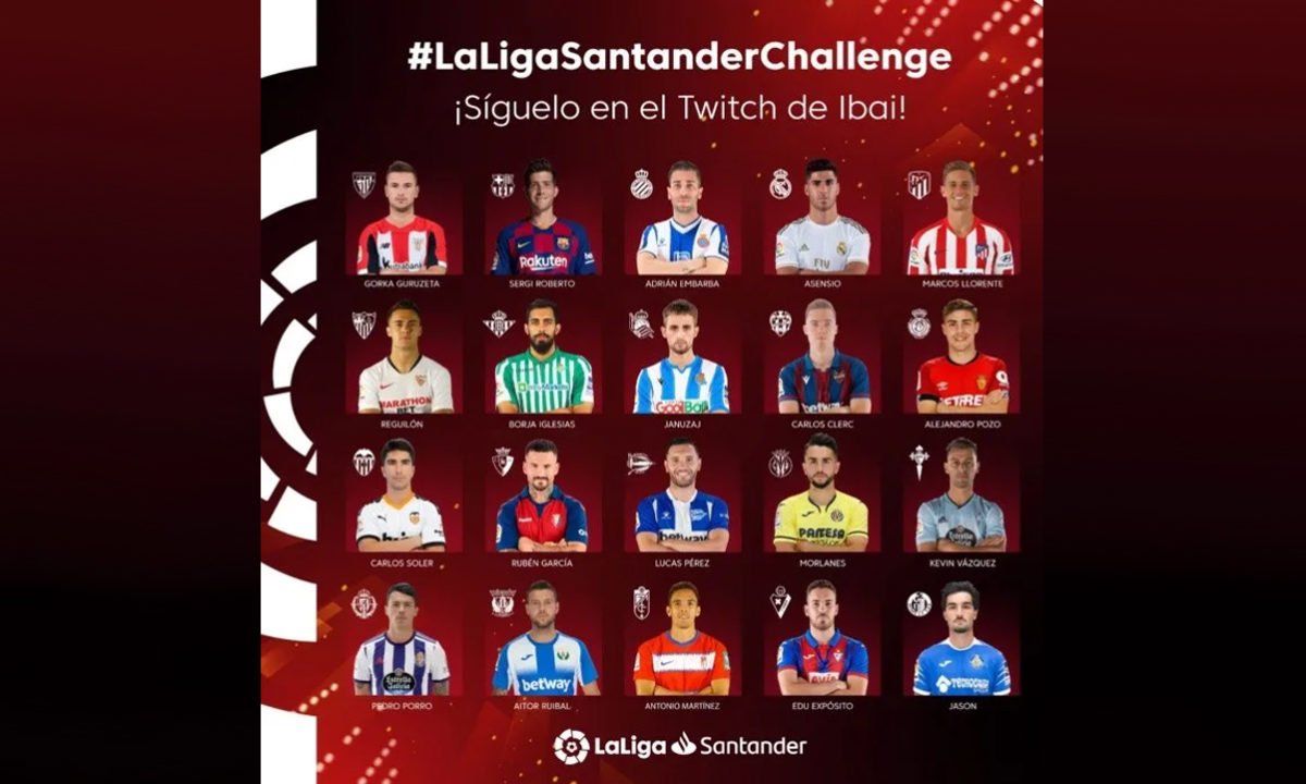 LaLiga Santander Challenge Streaming Ibai FIFA