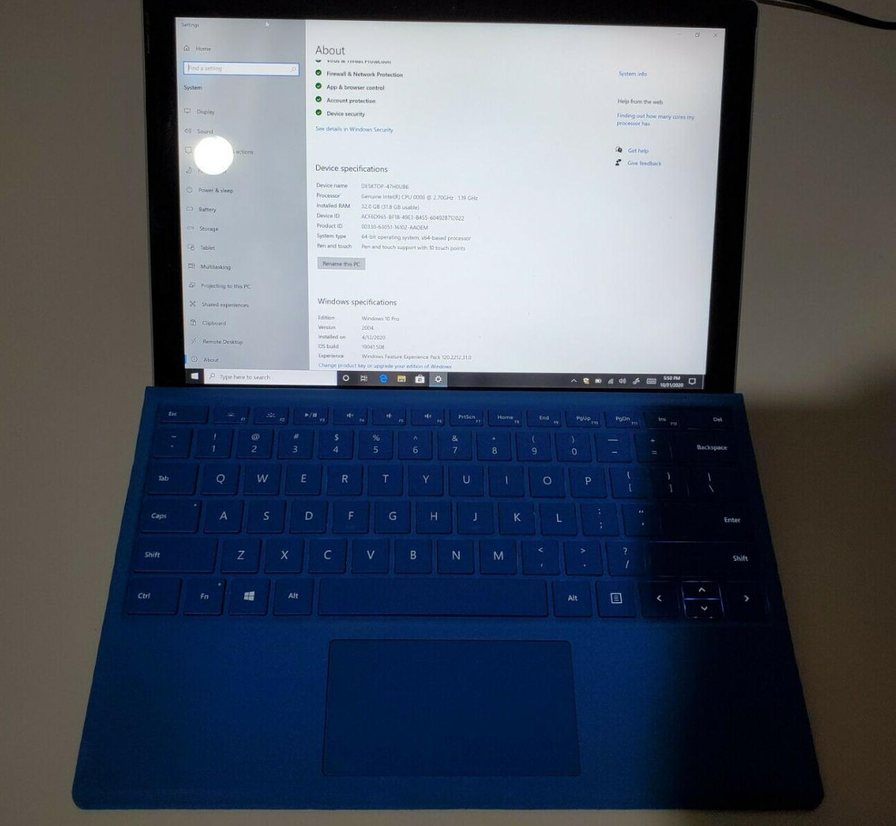 A Prototype Of The Surface Pro 8 Goes On Sale On Ebay