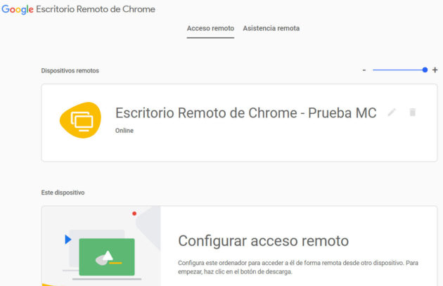 chrome remote desktop change account