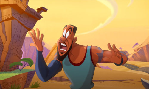 Space Jam Nuevas Leyendas LeBron toon