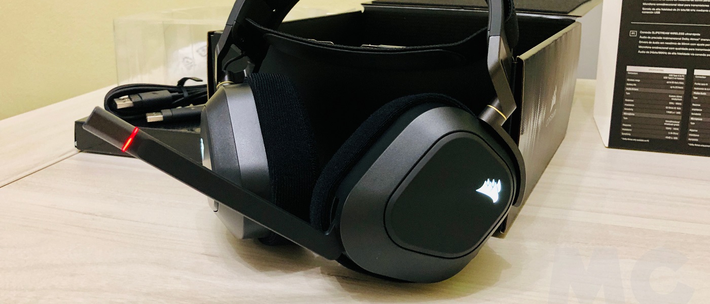 Corsair HS80 RGB Wireless  Auriculares Gaming profesionales 