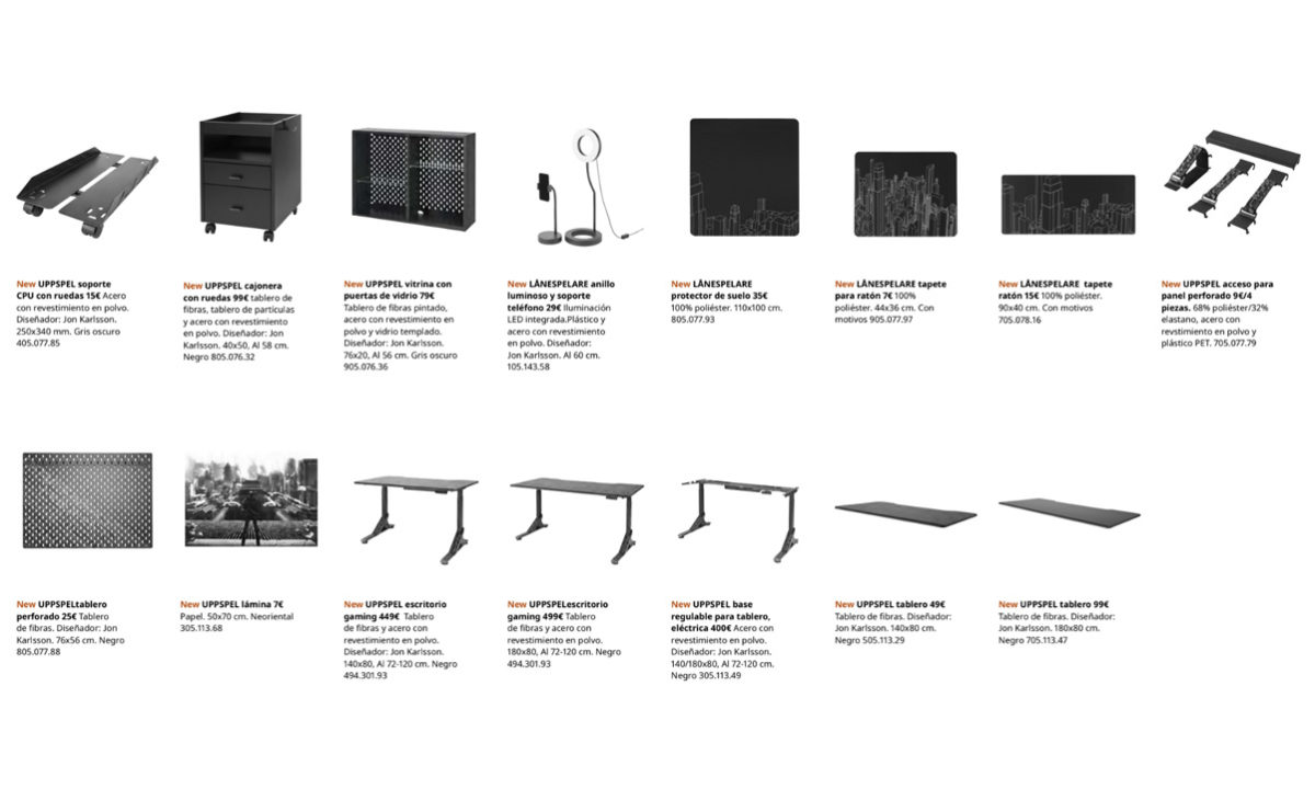 VRUTAL / IKEA presenta su nueva gama de muebles gaming