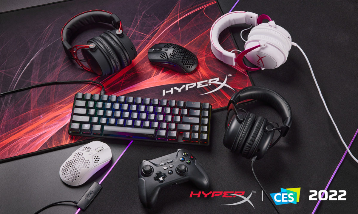 HyperX periféricos gaming CES 2022