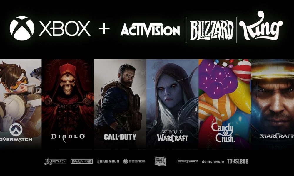 Microsoft buys Activision Blizzard and King