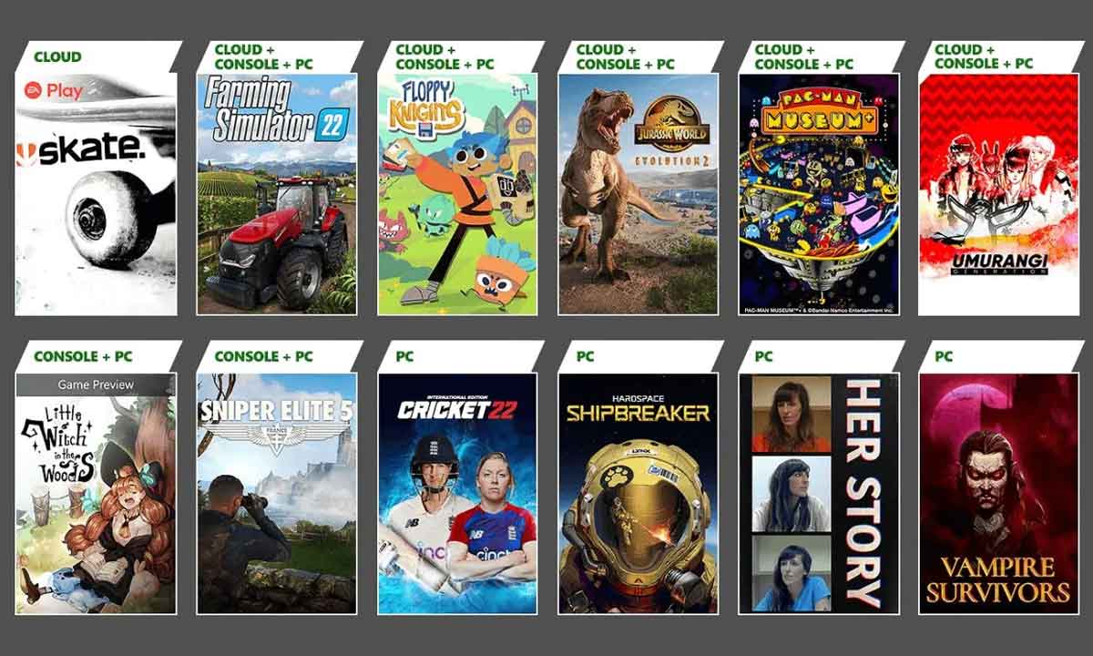 Gaming: Los 7 nuevos juegos que llegan a Xbox Game Pass desde el