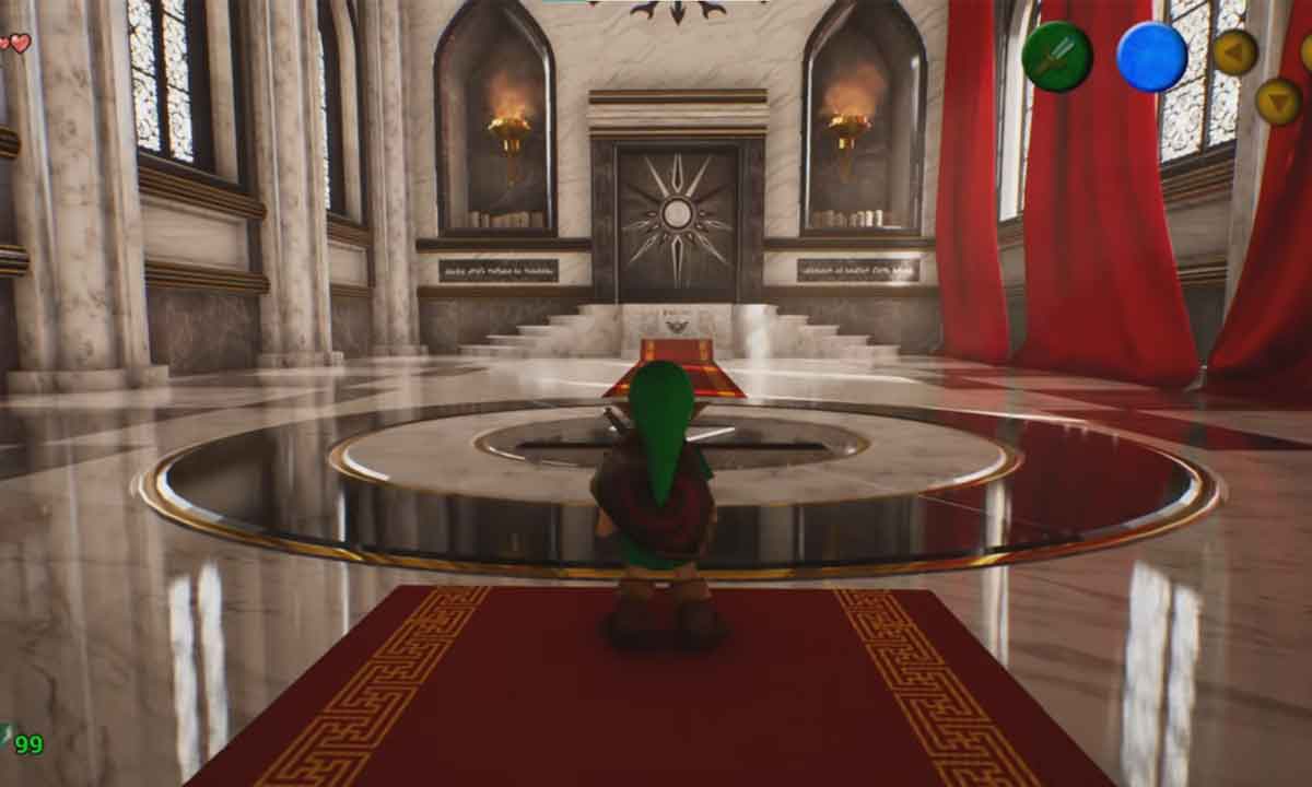 ¿Zelda Ocarina of Time en Unreal Engine 5? Sí, y es espectacular