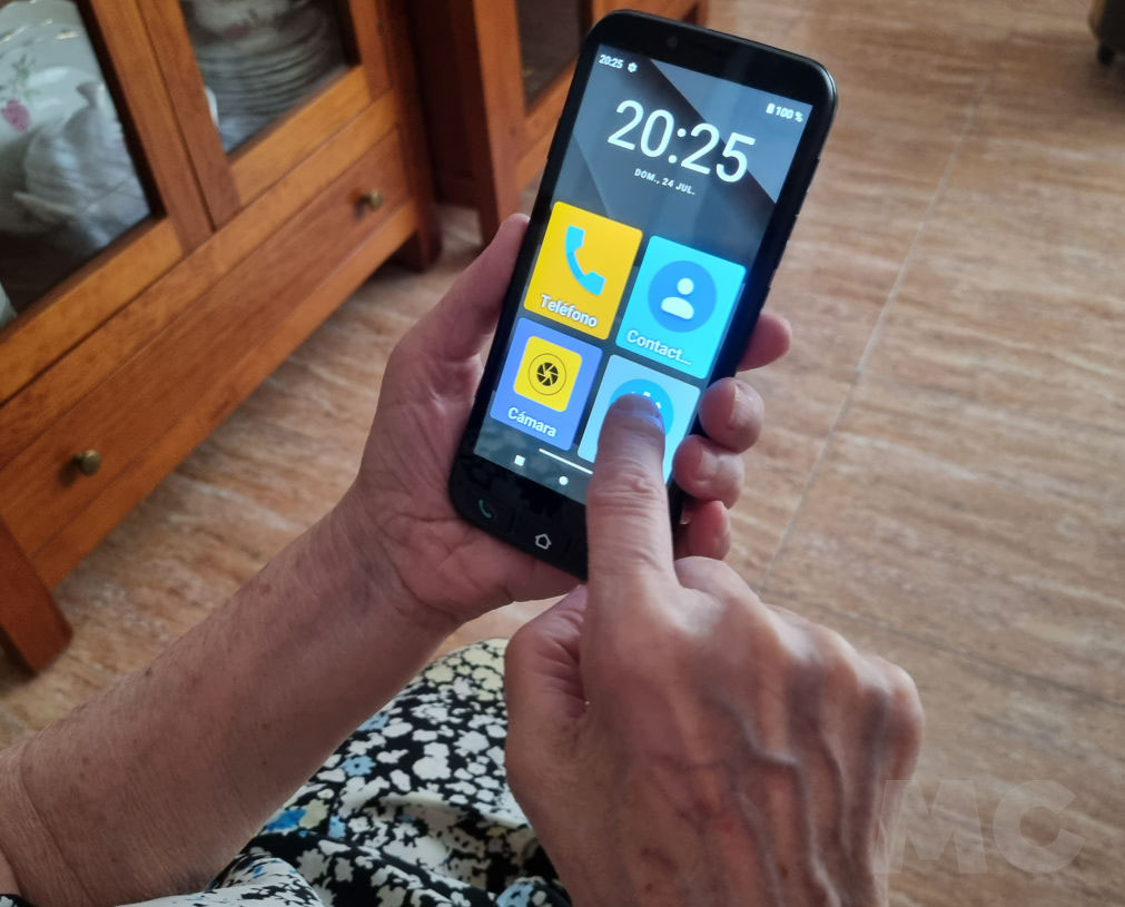 Smartphone para mayores, SPC ZEUS 4G PRO de segunda mano por 70