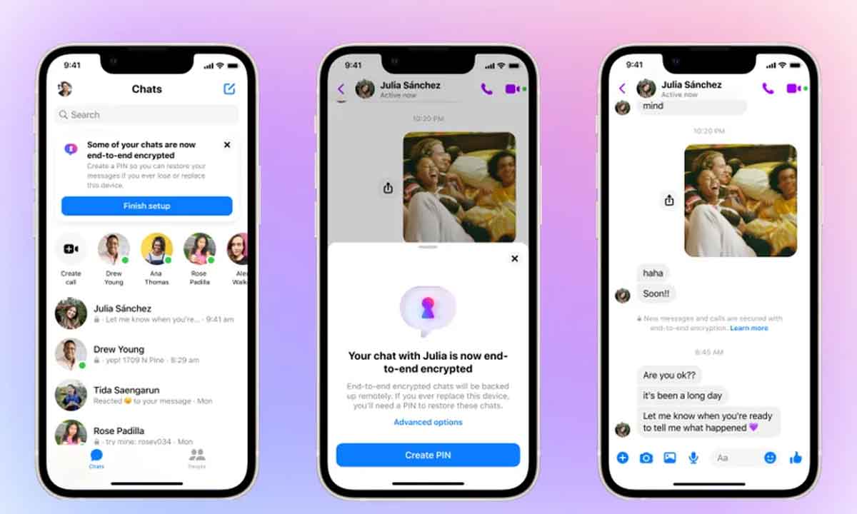 Facebook Messenger prueba el cifrado de punto a punto