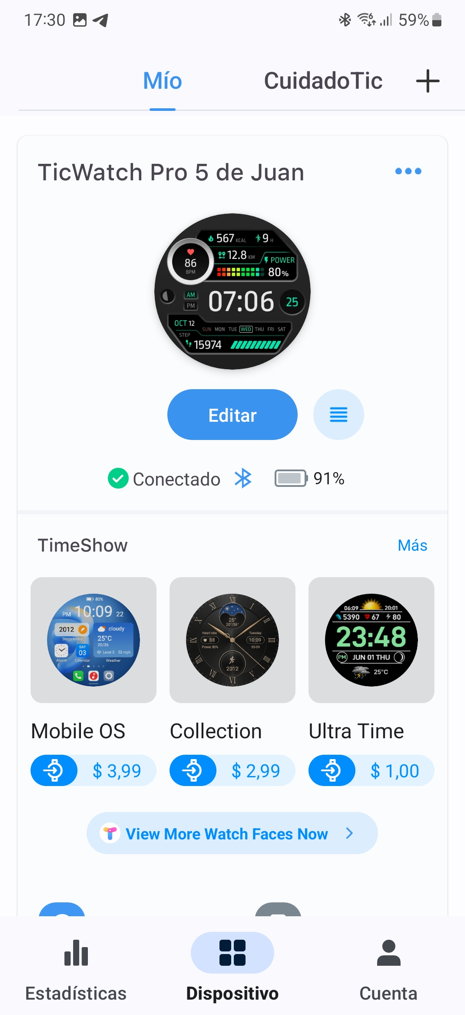 TicWatch Pro 5: un smartwatch con doble pantalla que mejora notablemente la  autonomía de WearOS