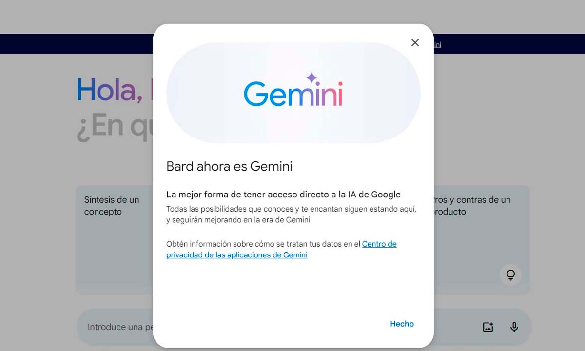 La app de Google Gemini llega a más países