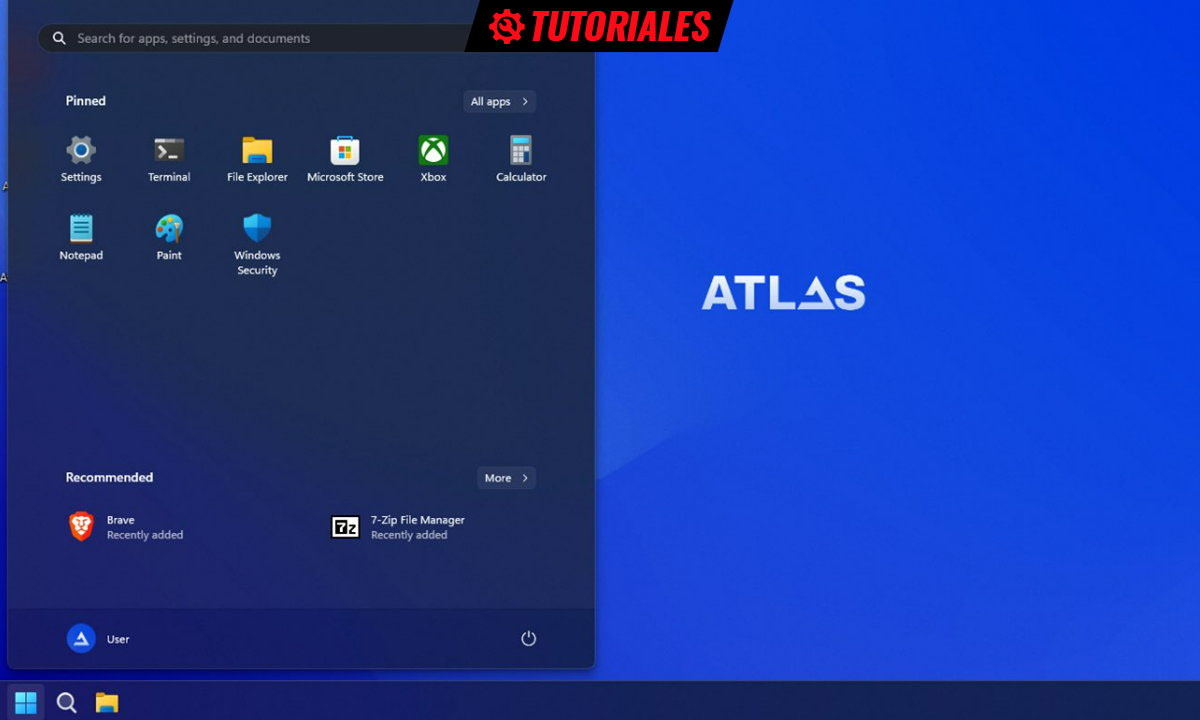 AtlasOS para Windows 11