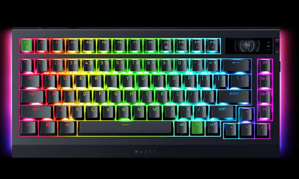 Razer amplía su línea de teclados gaming con el BlackWidow V4 Pro 75%