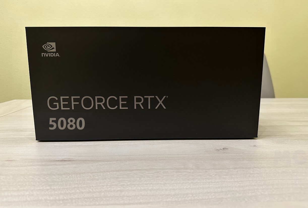 GeForce RTX 5080 edited on an RTX 4080