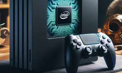 PS6 Intel chip IA generada