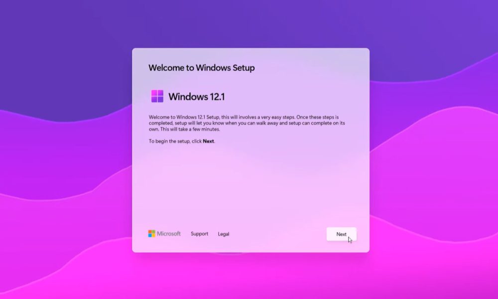 Windows 12.1, un concepto que muestra el futuro de Windows 11