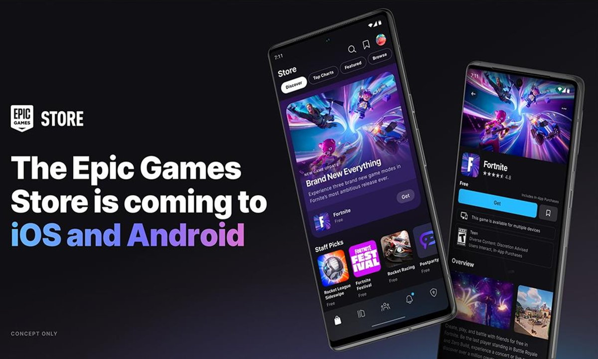 Epic Games Store iOSEpic Games Store iOS