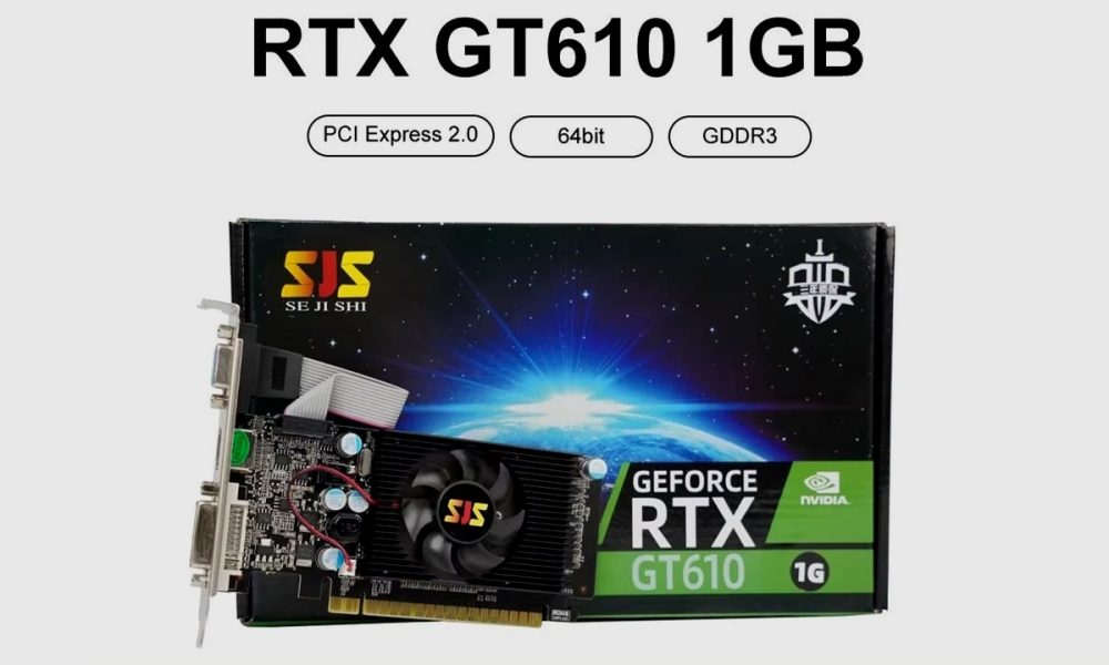 Mucho cuidado, la GeForce RTX GT610 no existe, es una trampa