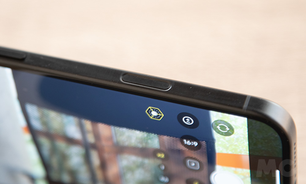 Control de Cámara en el iPhone 16 Plus.